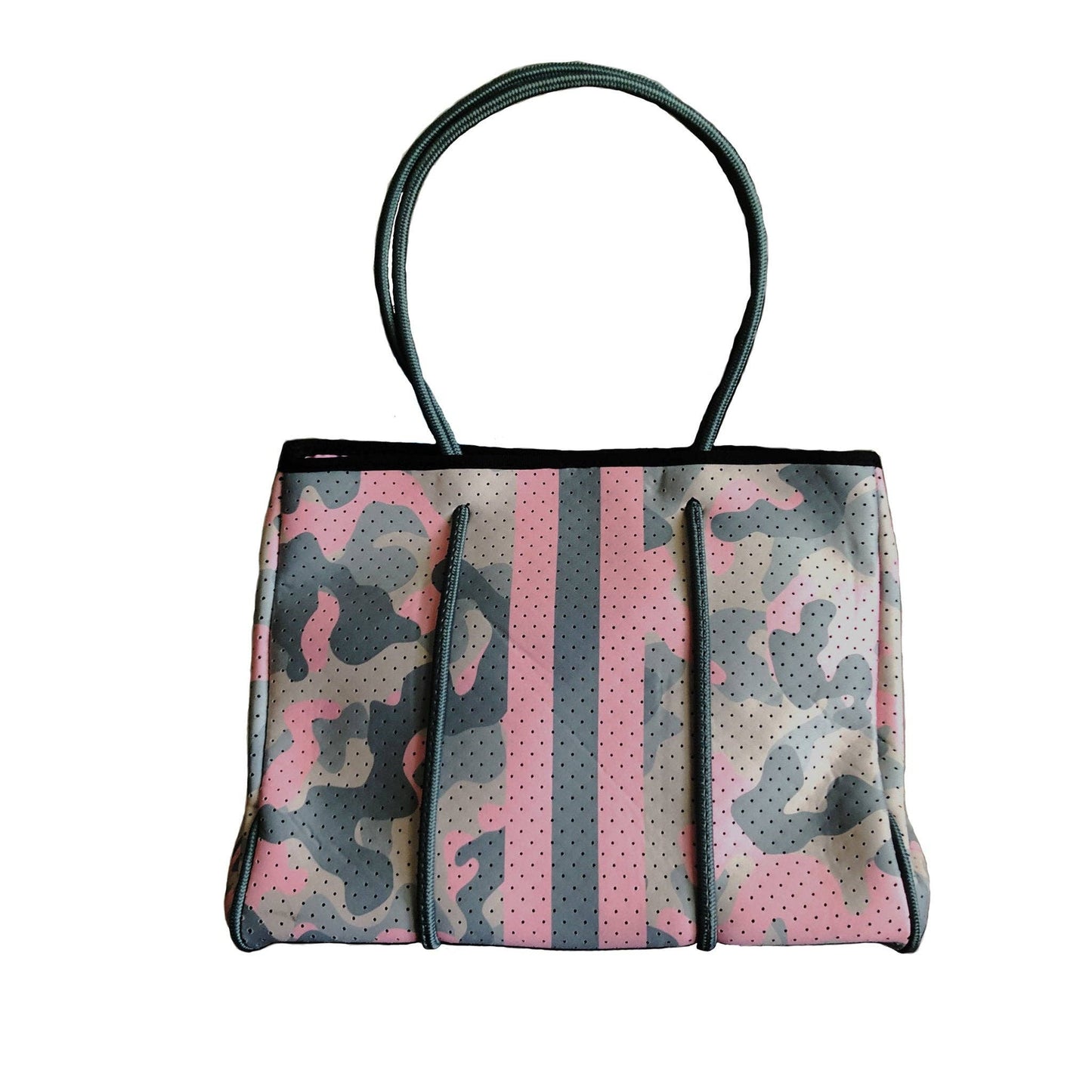 Neoprene Tote Bag Pink Camo