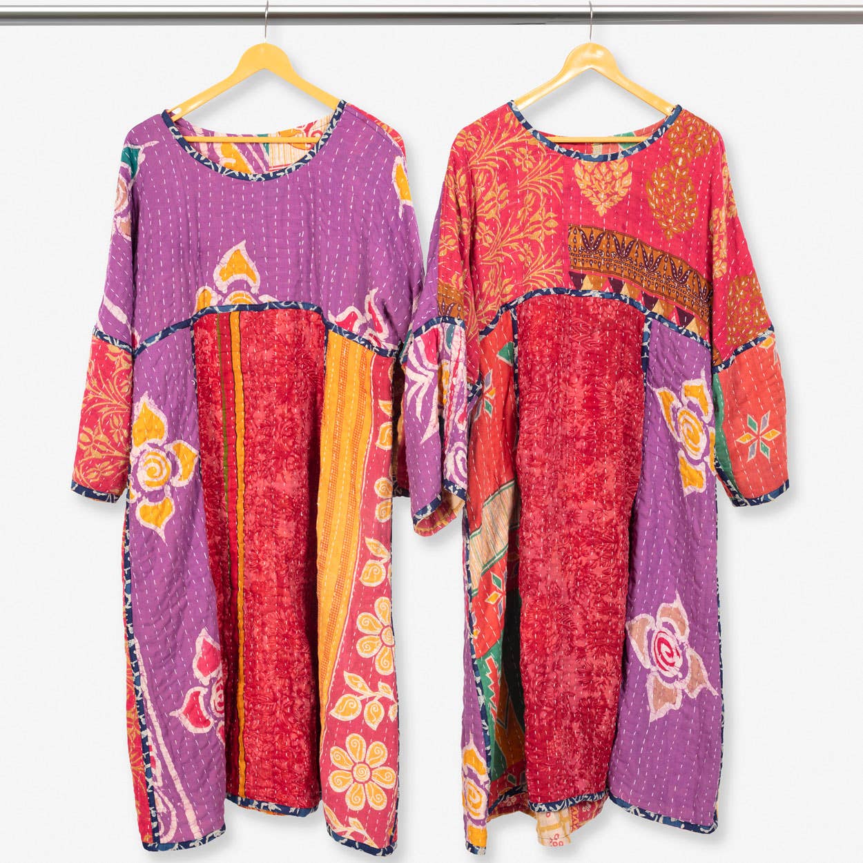 Reversible Kantha Sari Dress