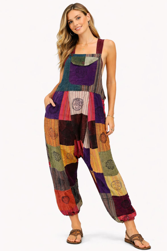 Patchwork Overall Nepal