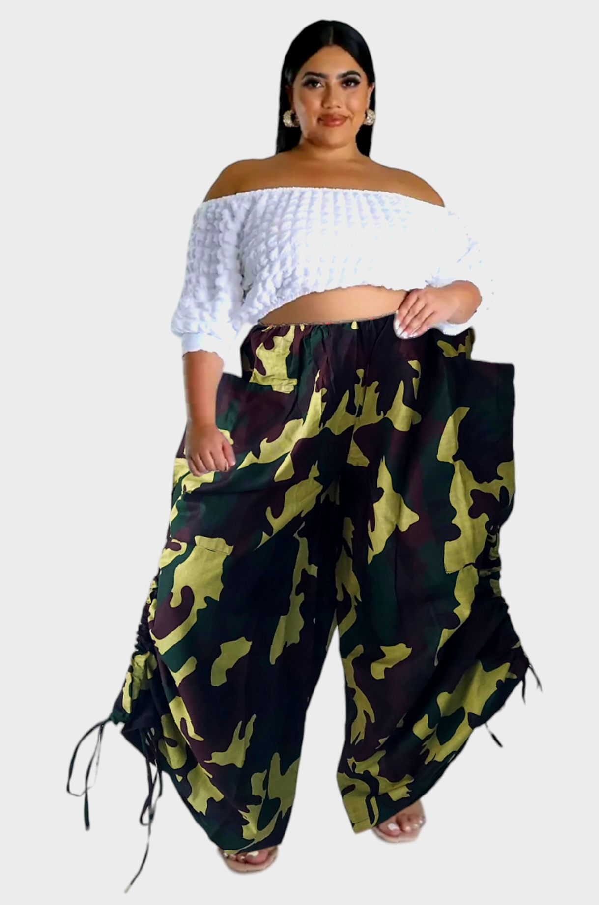 Palazzo with Adjustable leg String - 7697