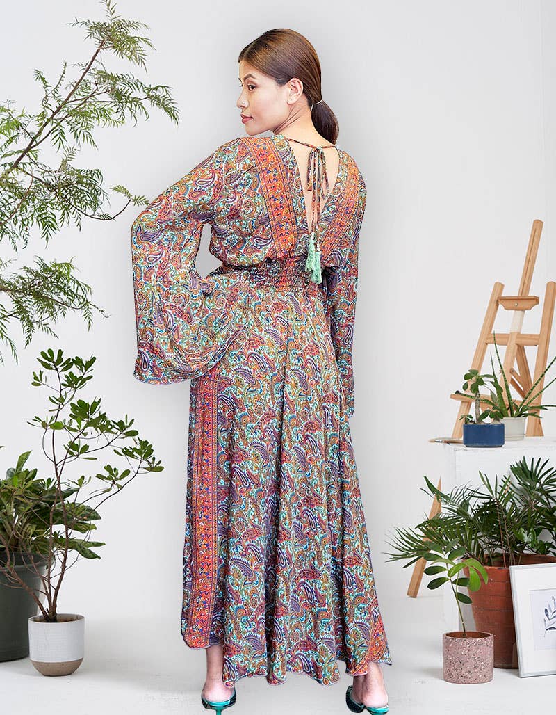 WOMENS CLOTHING - POLYSILK DRESS (KT-1469)