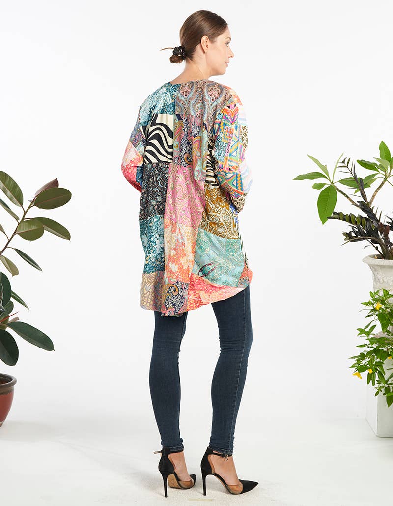 WOMENS CLOTHING -  POLYSILK JACKET (KT-1521)