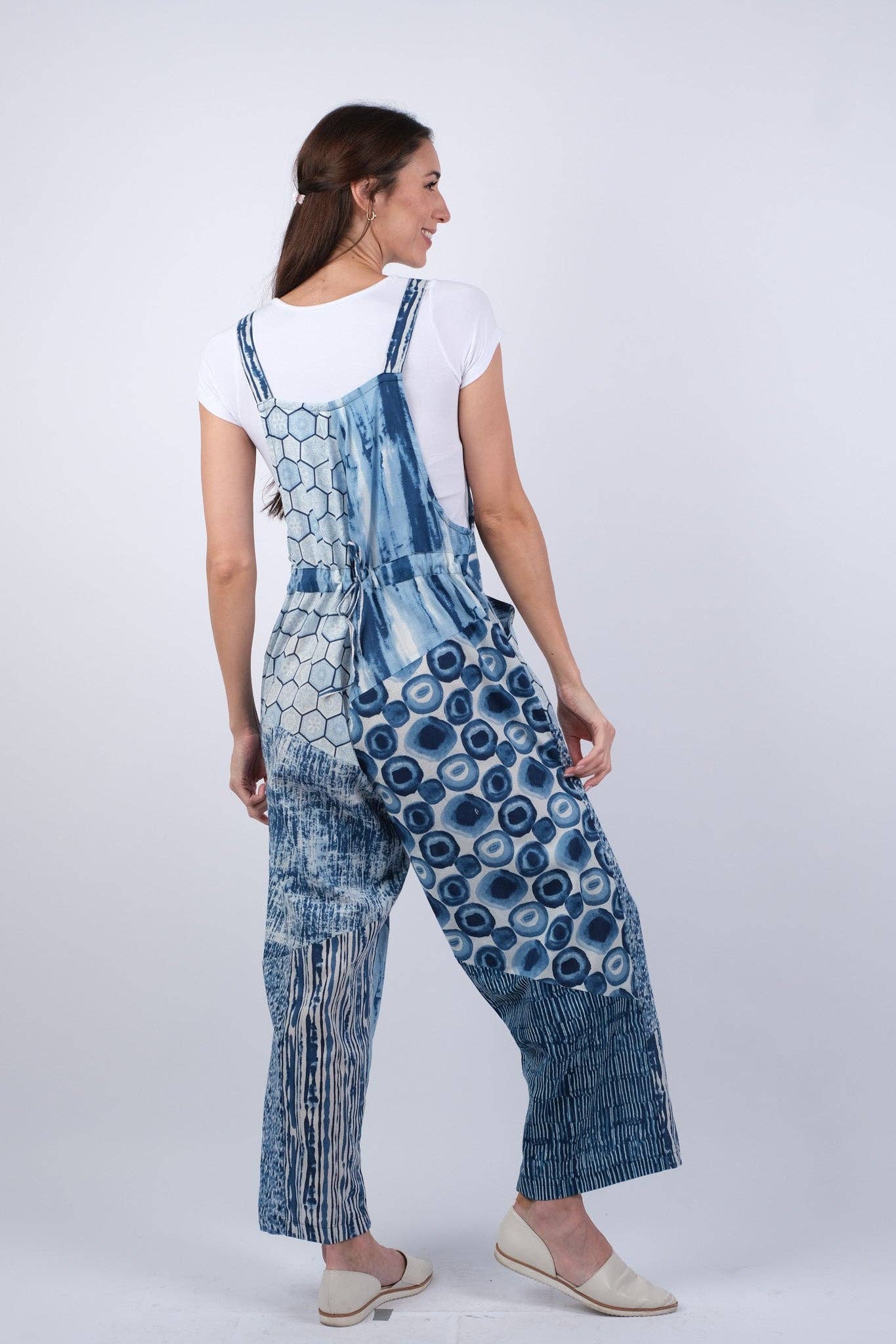 Sapphire Ocean Bohemian Chic Overalls