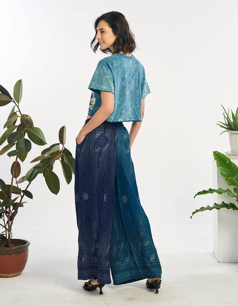 WOMENS CLOTHING-RAYON PANT (TH-1996)