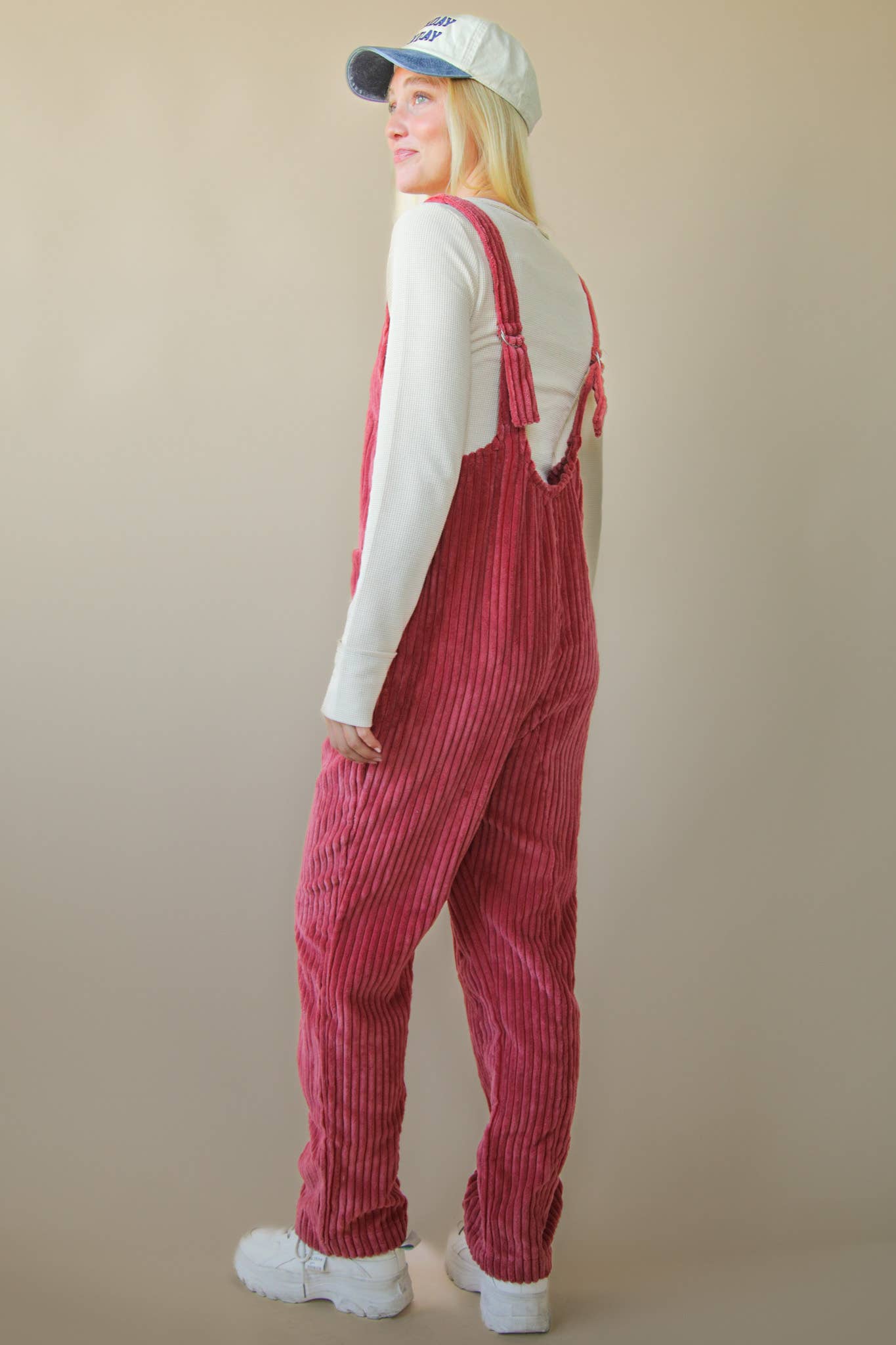 NP70513-Cozy Soft Corduroy Jumpsuits