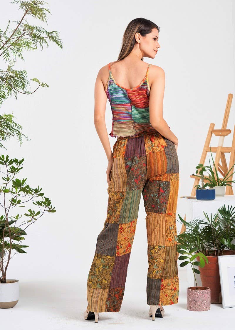 Shroom patch straight pants (KT-1412)