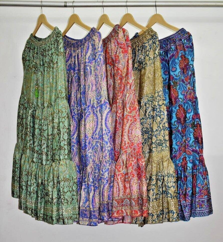 Women Casual Flower Print Wide Leg Trouser Palazzo Pant Lot