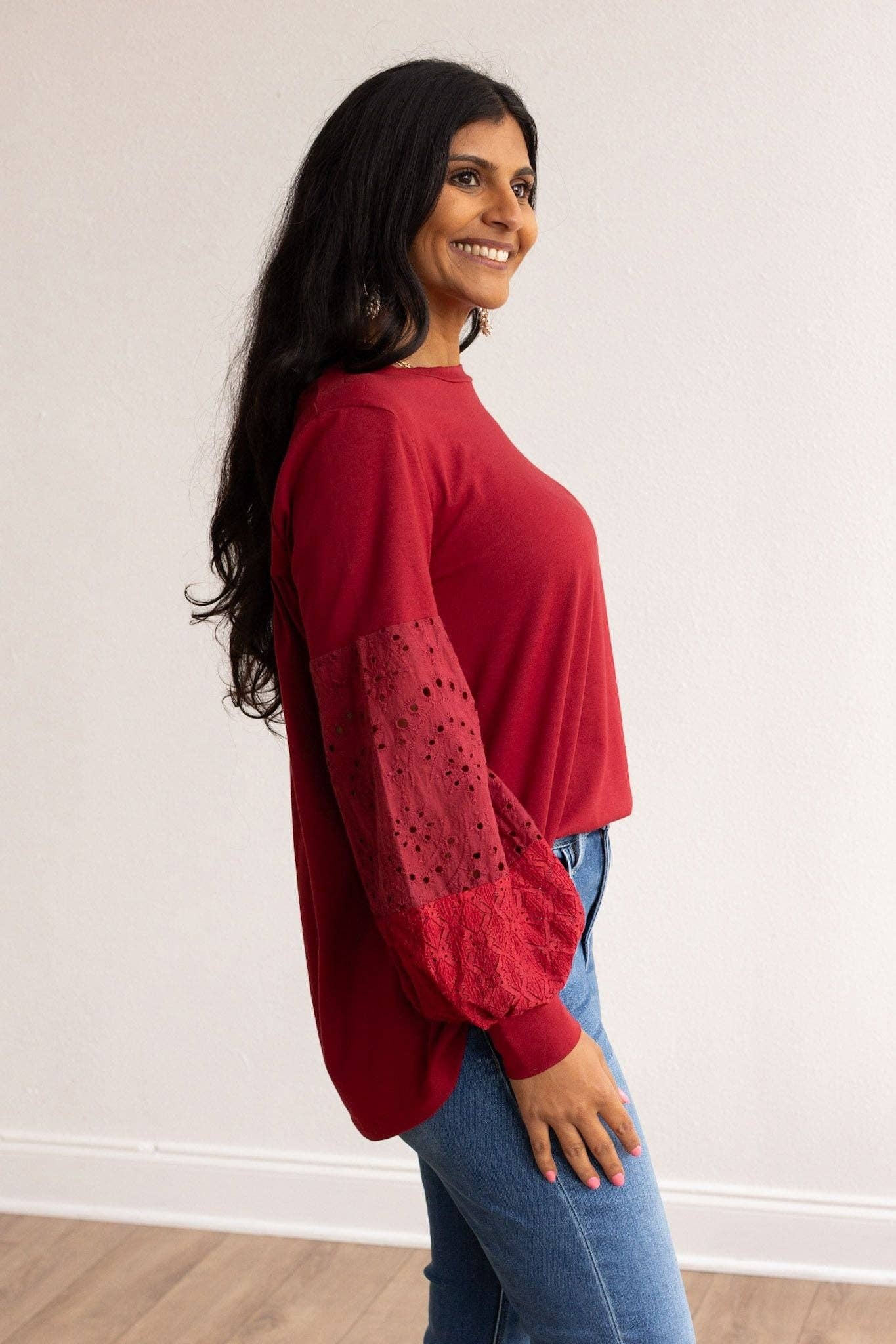 Rare Beauty Long Sleeve Top