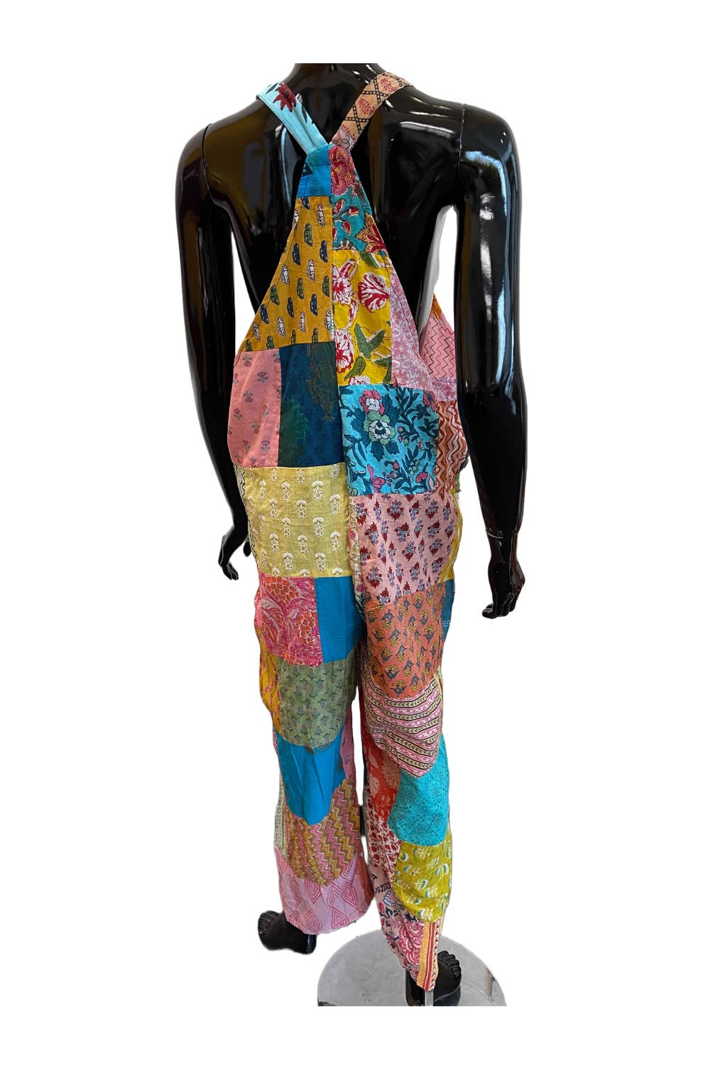 Multipatch Cotton Jumpsuit (KT-1429)