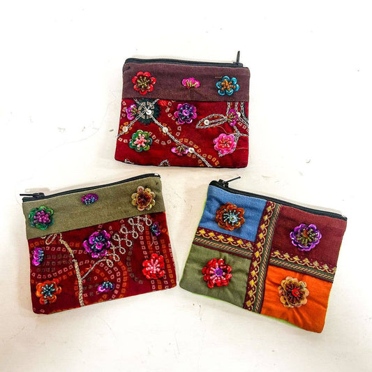 Sequin Multicolor Coin Purse, ST-CP-UCW-173