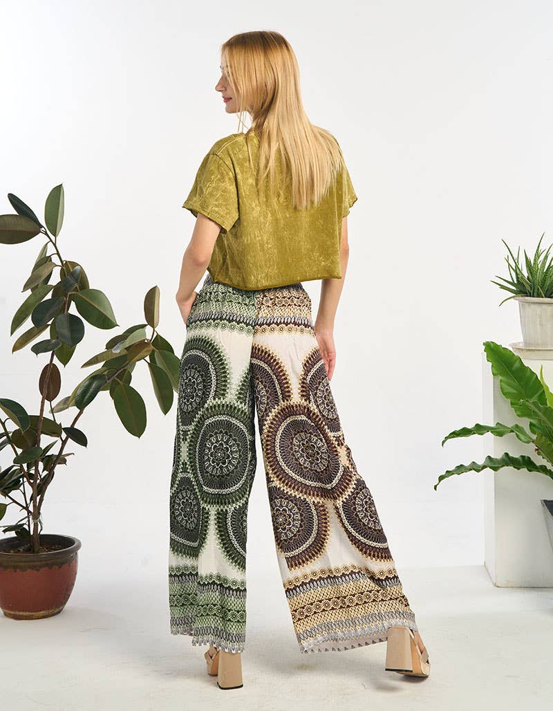 WOMENS CLOTHING-RAYON PANT (TH-1995)