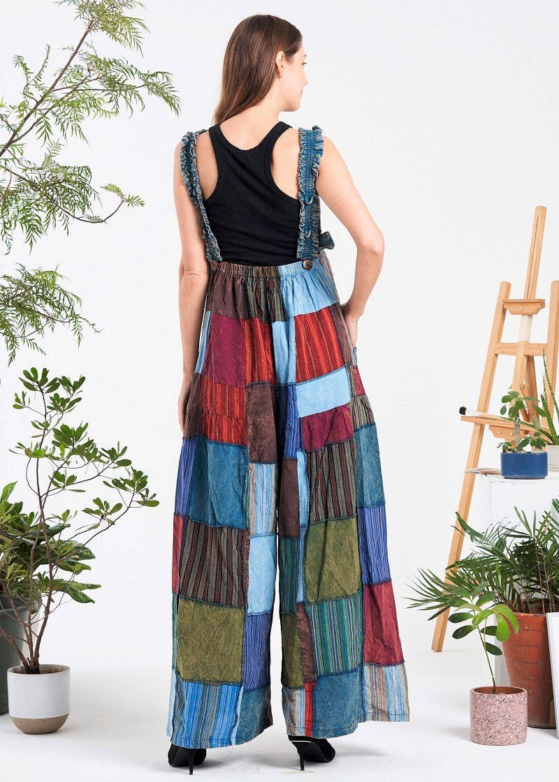 Multi-patch Jumpsuit (KT-1395)