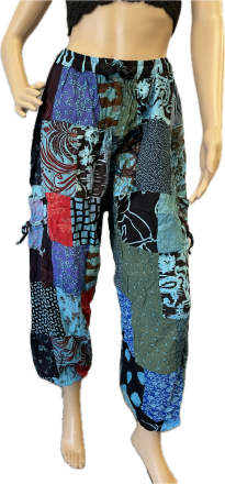 Dyed Patch Pant