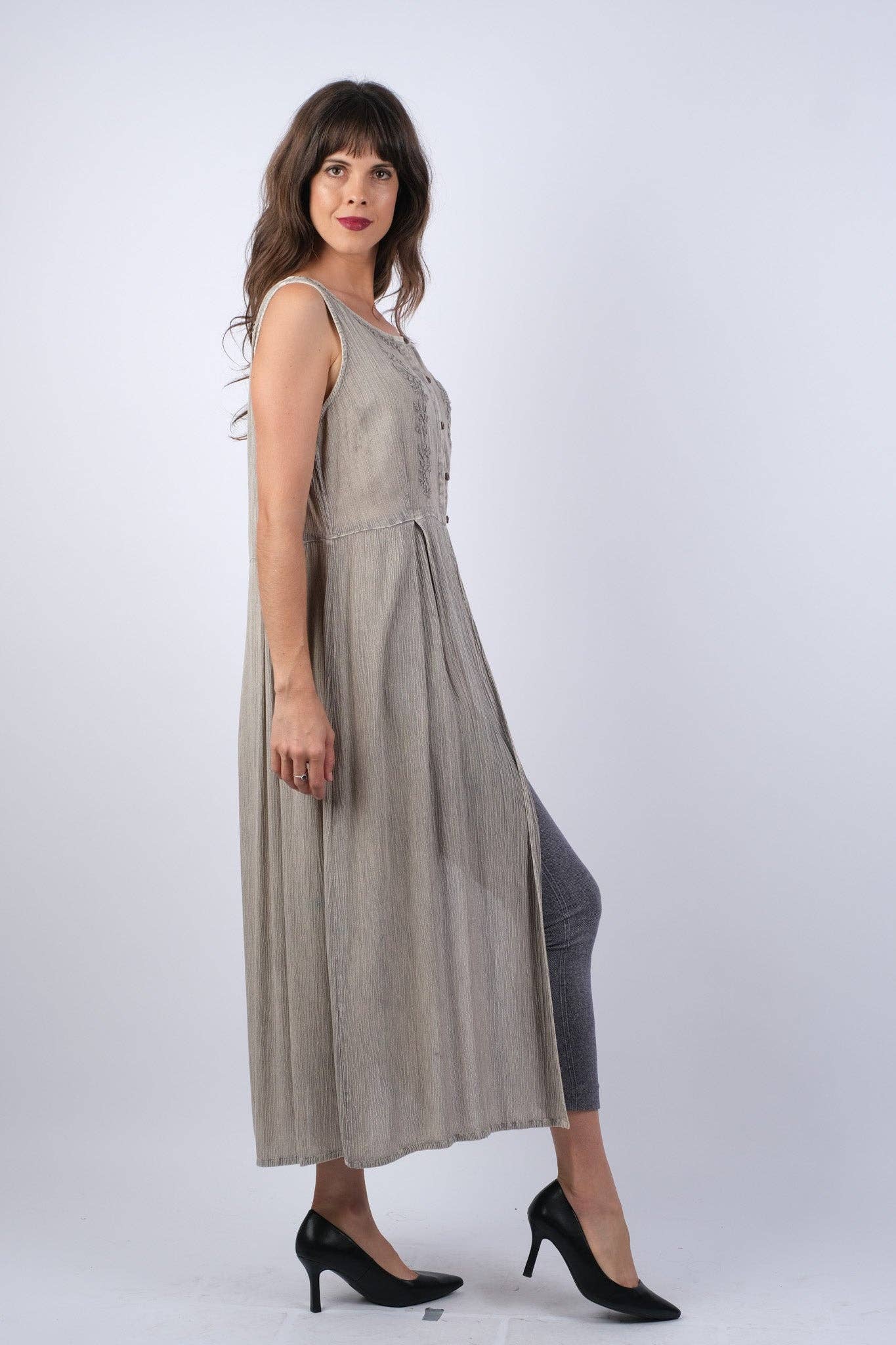Embroidered Classy Cover Up