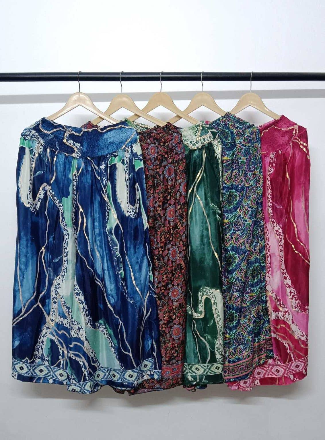 Women's Floral Cross Body Top & Wide leg Pant Two Piece Set