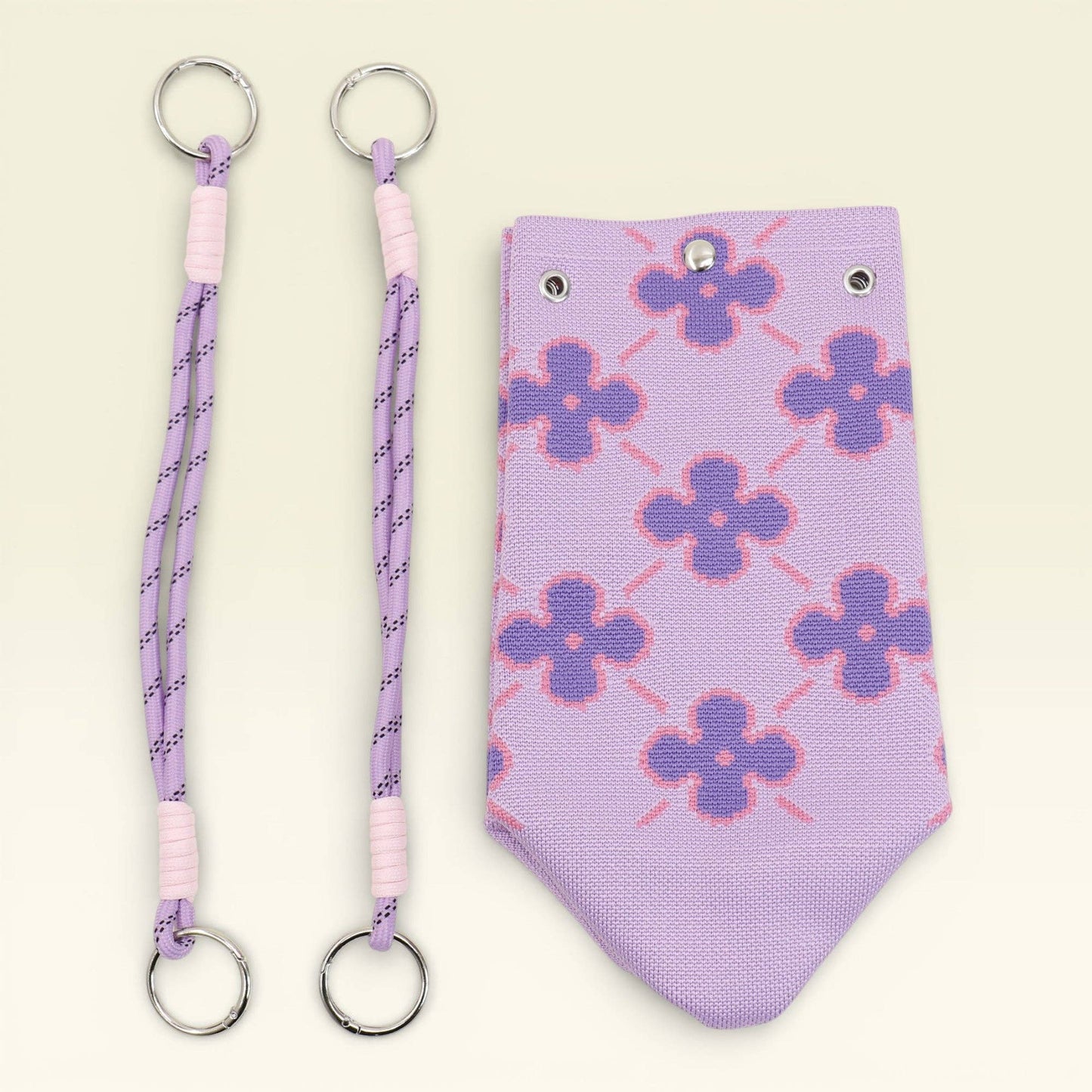 Lucky Flower Pattern Knitted Tote Bag SS51223 -19 (3PC)