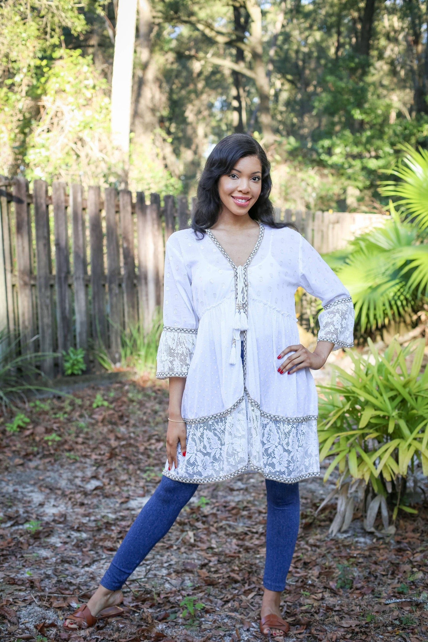 White Cover Up Summer Fusion