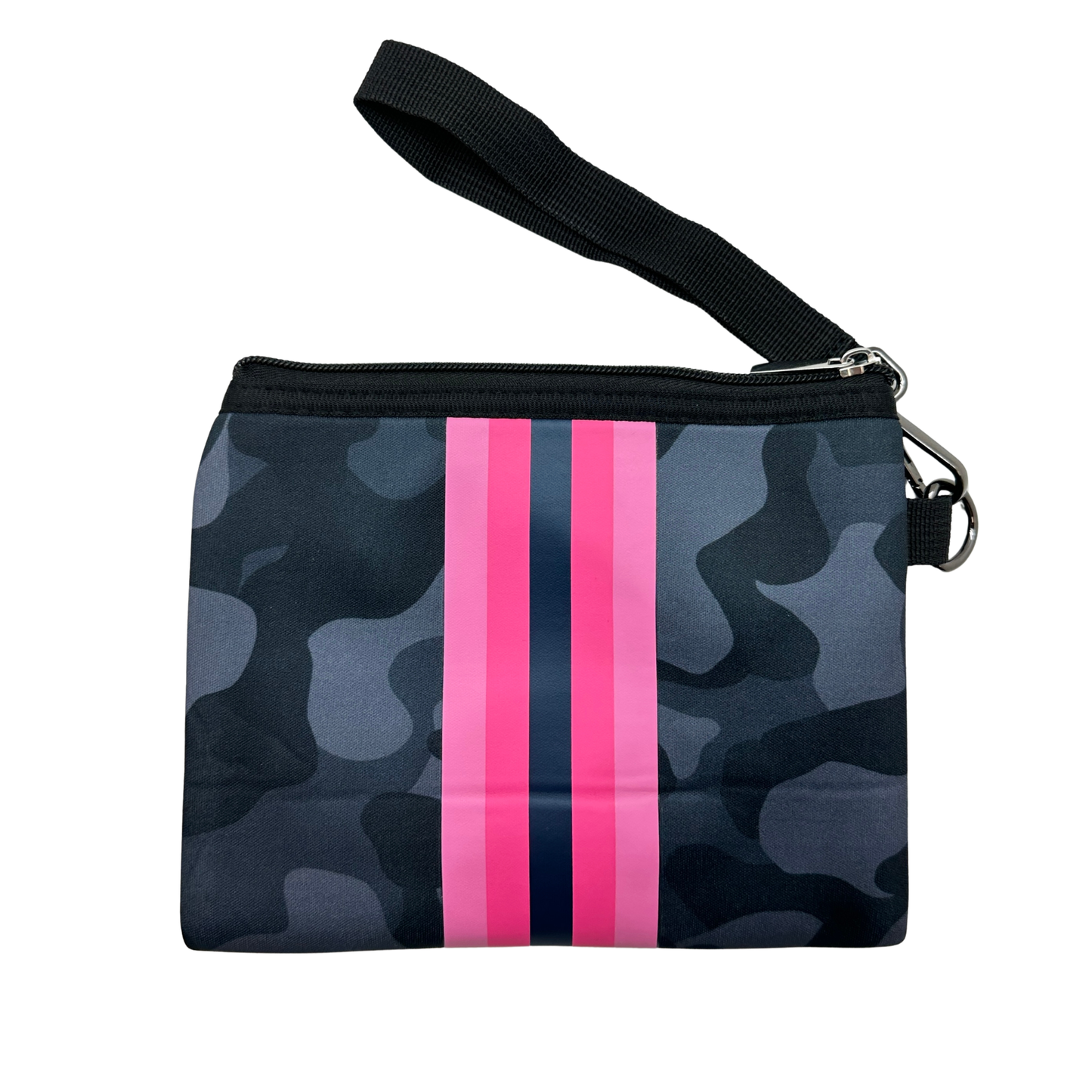 Neoprene Mini Tote Bag Midnight Camo w/ Stripes
