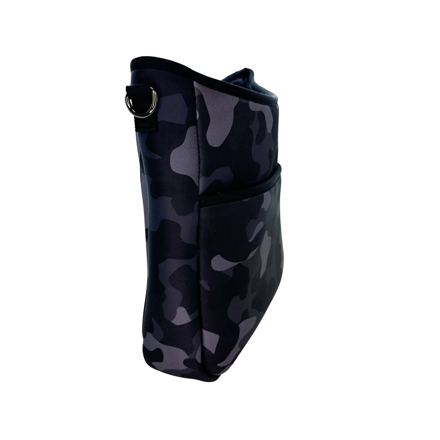 Neoprene Messenger Bag Midnight Camo